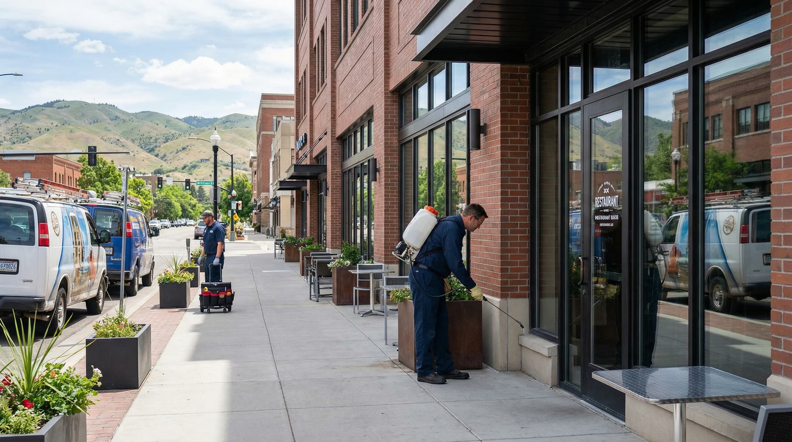 Commercial pest control service for Boise business
