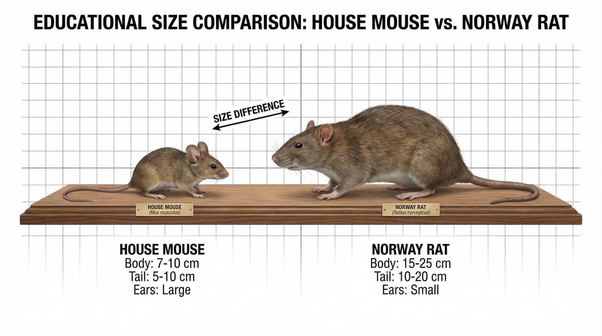 Mouse and rat comparison - identification guide for Idaho homes