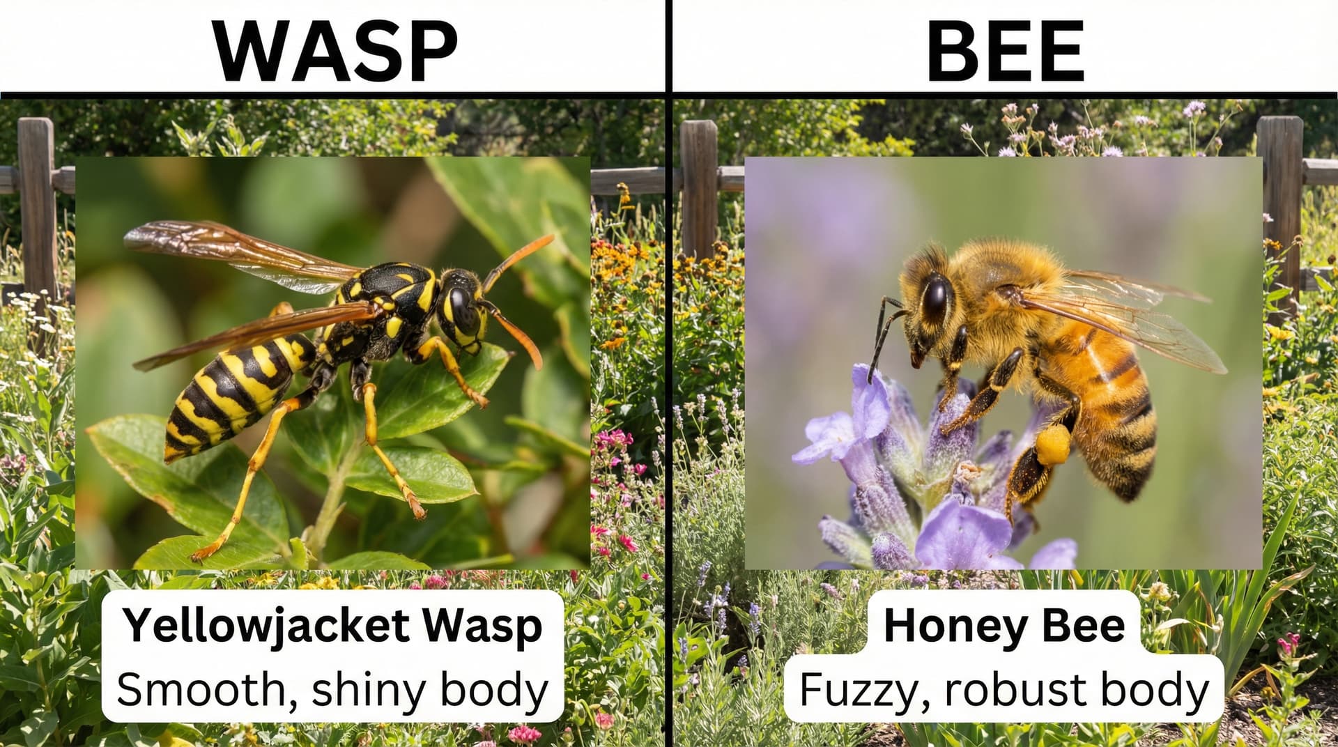 Wasp, bee, and hornet identification guide for Idaho homeowners