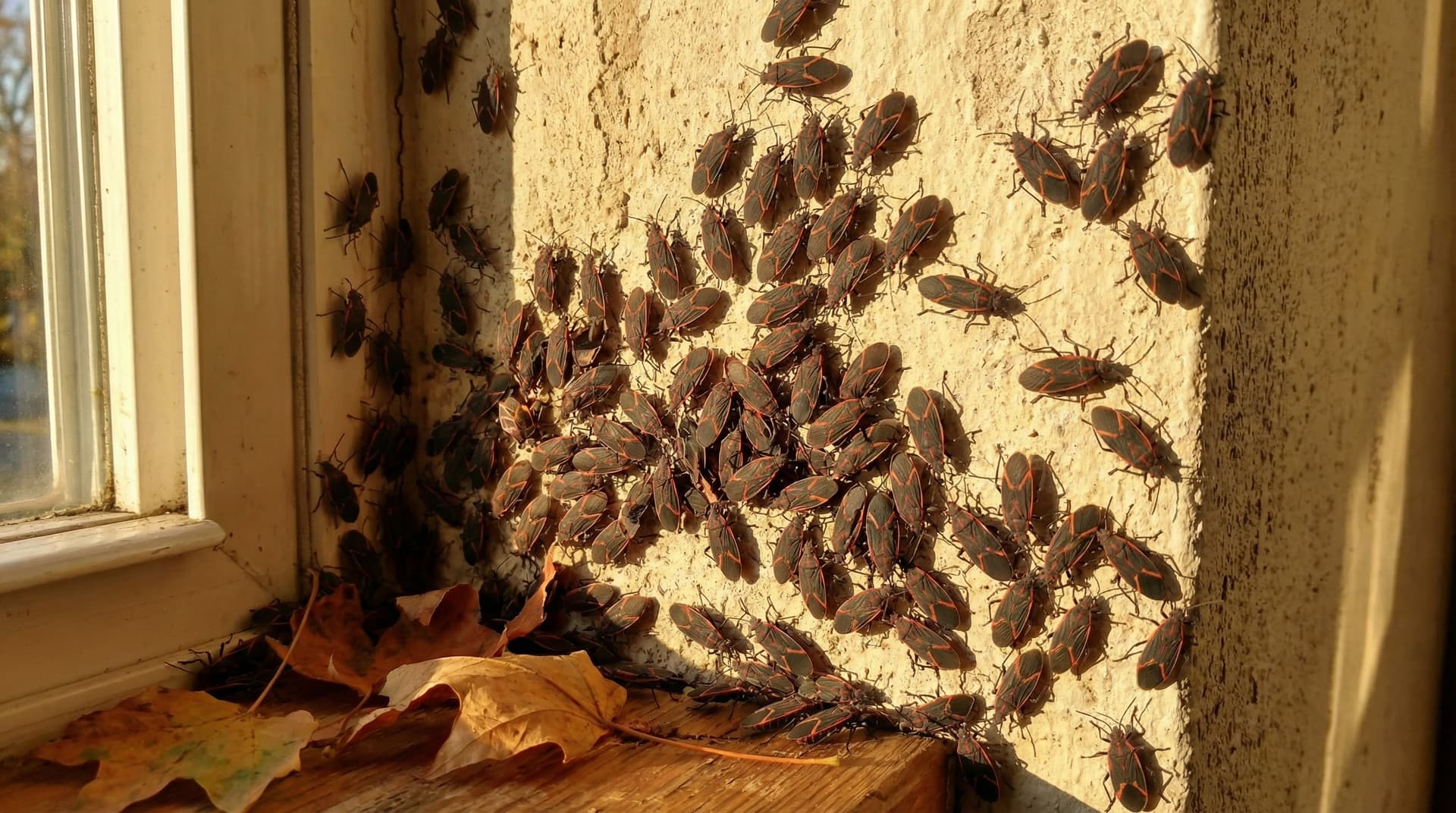 Box Elder Bug - showing key features for identification